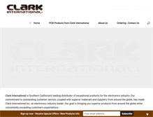 Tablet Screenshot of clarkint.com